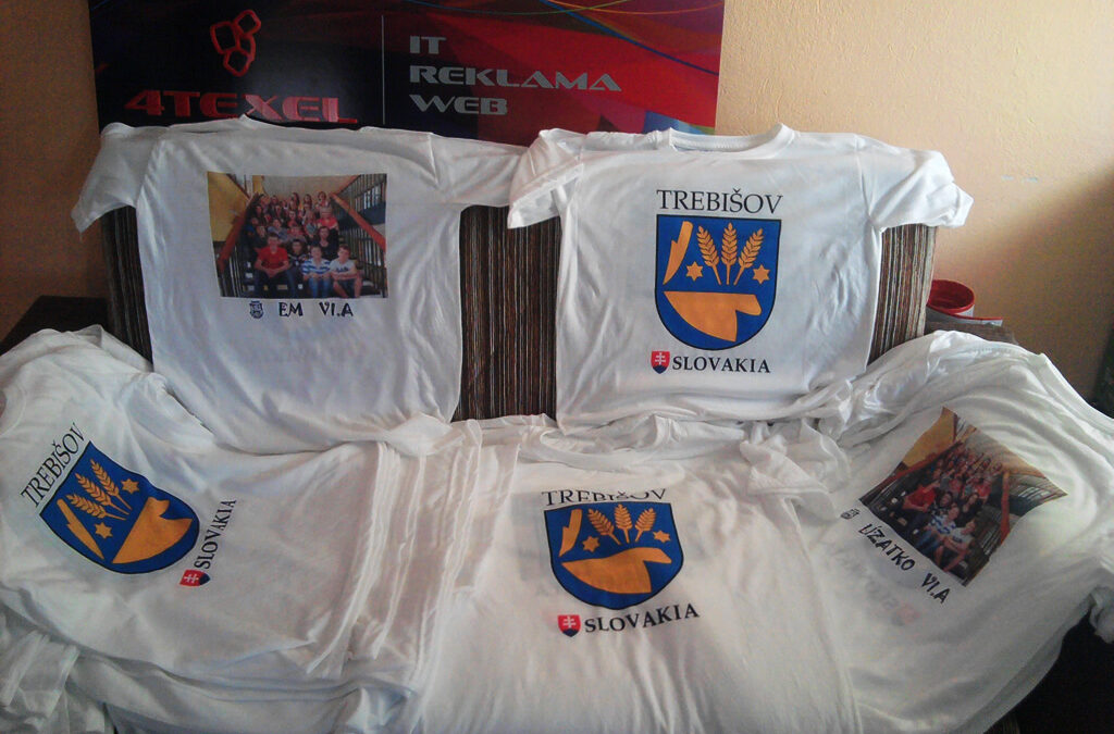 ZŠ Trebišov – tričká