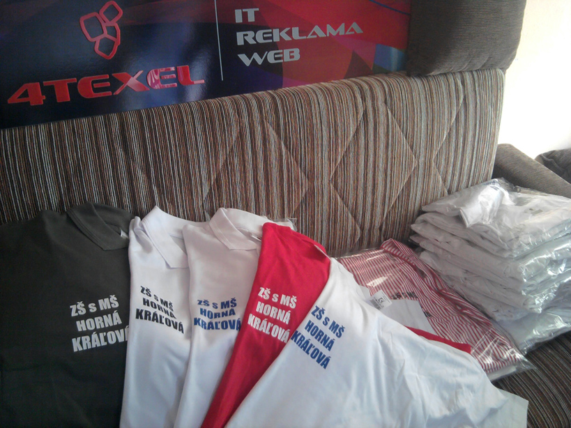 ZŠ Horná Kráľová – tričká