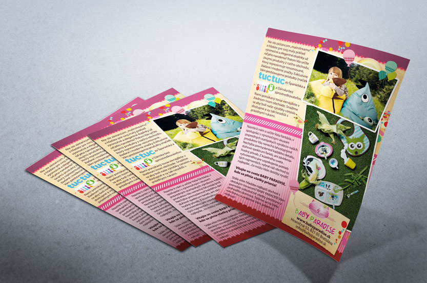 Babyparadise – leták
