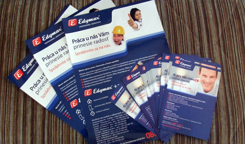 Edymax – letáky