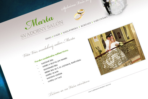 Marta – svadobný salón
